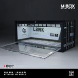  Hộp trưng bày container mô phỏng garage LBWK 30cm × 12.5cm × 13cm tỉ lệ 1:64 MoreArt MB400312 
