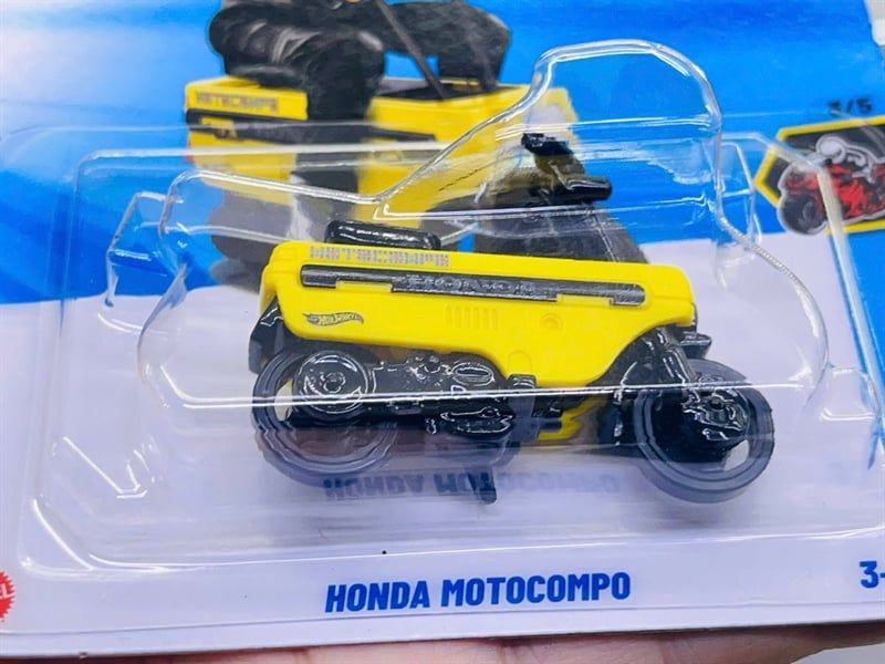  Mô hình xe Honda Motocompo Hotwheels kim loại có bản quyền chính hãng tỉ lệ 1:64 C4982-HD 