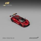  Mô hình xe Mclaren 720SGT3X Metallic red tỉ lệ 1:64 CM Model CM64-720SGT3X-02 