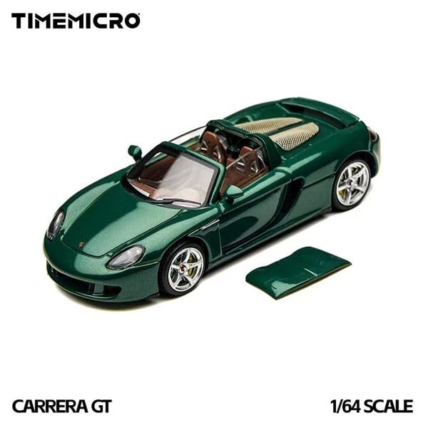  Mô hình xe Carrera GT British Racing Green DieCast Time micro tỉ lệ 1:64 TM645911 