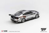  Mô hình xe Shelby GT500 Dragon Snake Concept Chrome Silver tỉ lệ 1:64 MiniGT MGT01230 