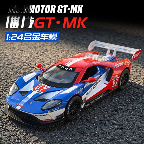  Mô hình xe Ford GT-MK full open - có đèn - âm thanh OK2213 tỉ lệ 1:24 Ok Model OT24129 