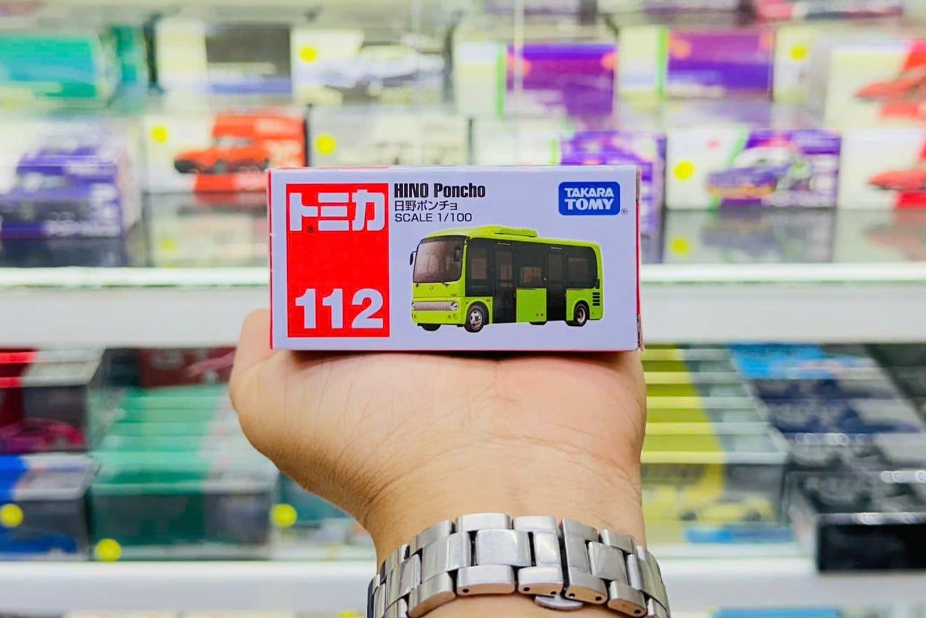  Mô hình xe bus No.112 Hino Poncho Tomica 917397 