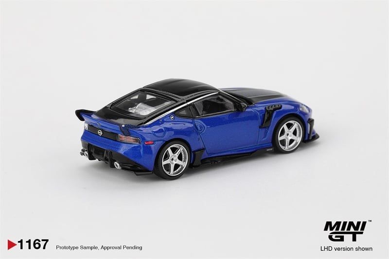  Mô hình xe Nissan Z VeilSide FFZ400 Seiran Blue tỉ lệ 1:64 MiniGT MGT01167 