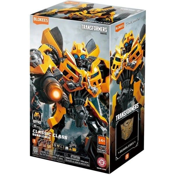  Mô hình lắp ráp có đèn serries Transformers Classic Class(CC) Movie 3 Dark of the Moon 23 Bumblebee (Luminous Eyes & Chest) Blokees 71423 