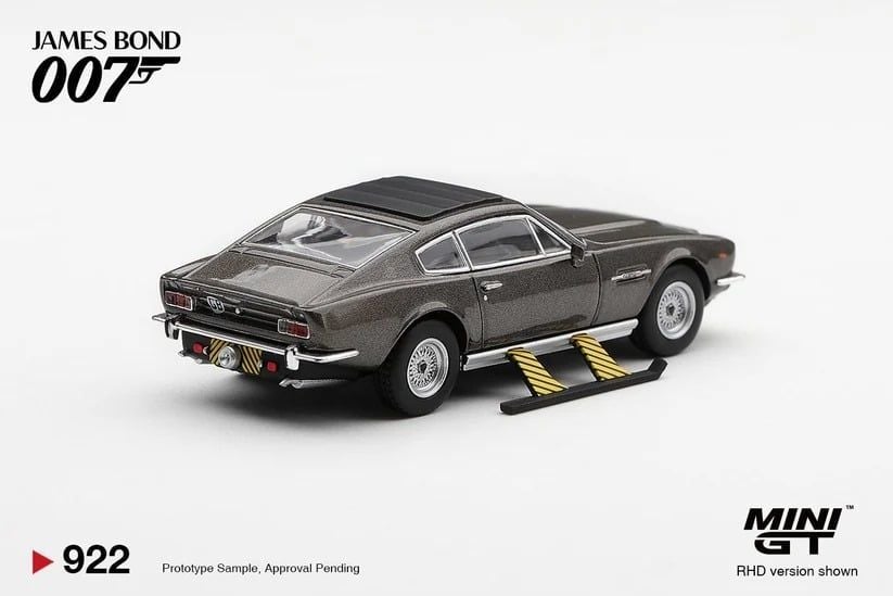  Mô hình xe Aston Martin V8 Vantage “The Living Daylights” – Weapons On tỉ lệ 1:64 MiniGT MGT00922-007 