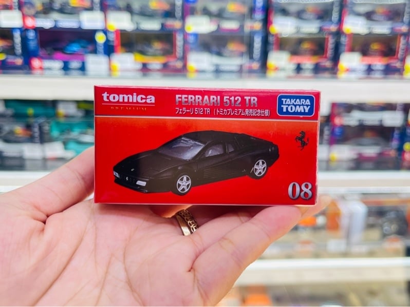  Mô hình xe Ferrari 512TR 26 No.08 (SP) tỉ lệ 1:64 Tomica Premium 92520 