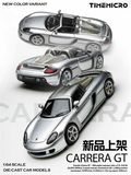  Mô hình xe Porsche Carrera GT Silver tỉ lệ 1:64 Time micro TM645912 