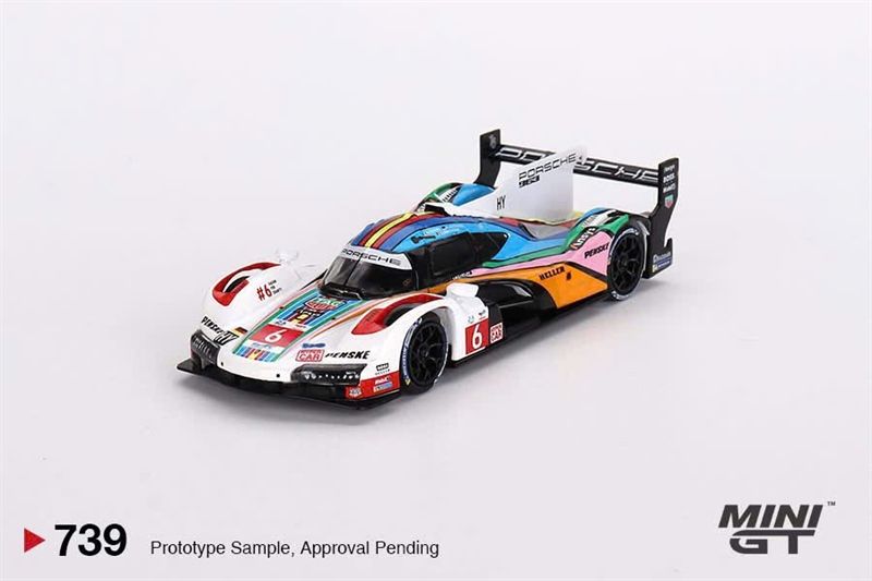  Mô hình xe set Porsche 963 Penske Motorsport 2023 24 Hrs. of Le Mans Limited Edition 3000 #5 #6 #75 tỉ lệ 1:64 MiniGT MGTS0011 