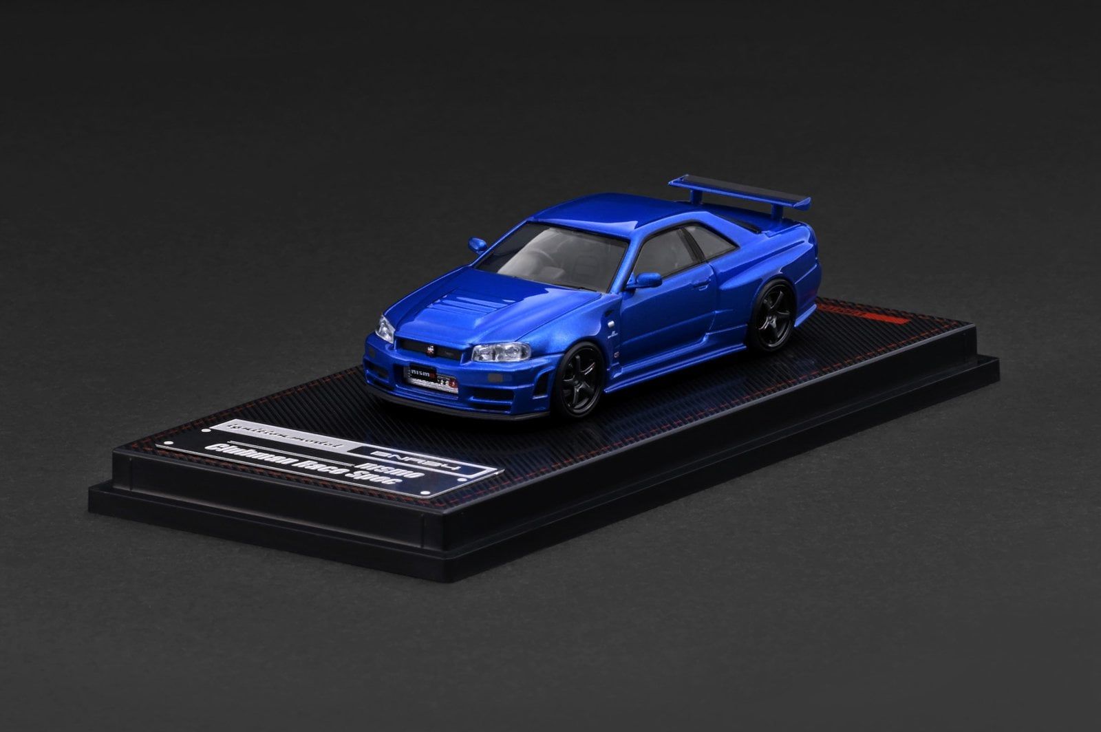  Mô hình xe Nissan Skyline GT-R (BNR34) NISMO customized tỉ lệ 1:64 ignition model IG417 