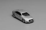  Mô hình xe Audi A8 (D3), facelift, 2008, Glacial Silver tỉ lệ 1:64 Motorhelix M68204 