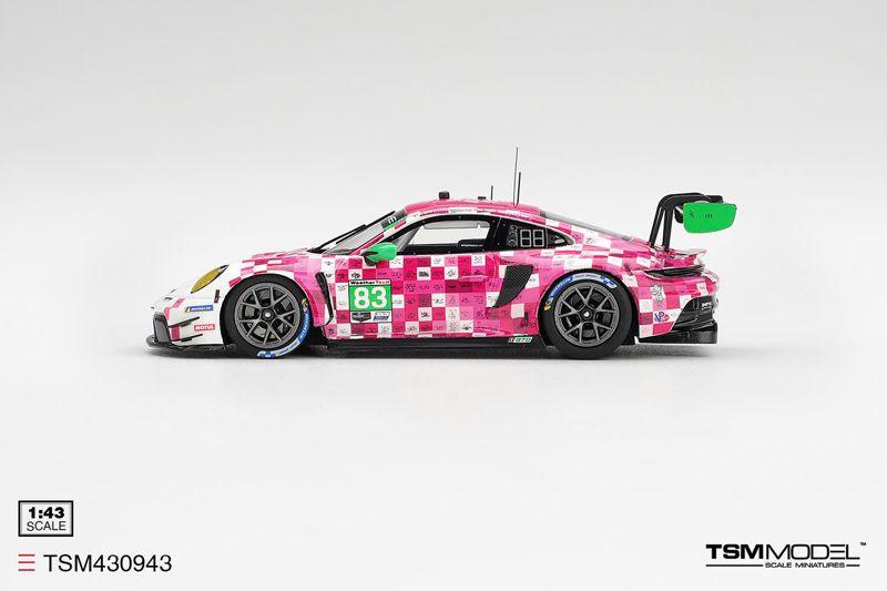  Mô hình xe Porsche 911 GT3 R (992) #83 Iron Dames 2025 IMSA Daytona 24 Hrs tỉ lệ 1:43 TSM MODEL TSM430943 