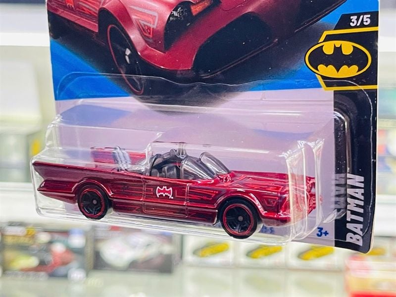  Mô hình xe tải TV series televison Batmobile Batman Fantasy Hotwheels kim loại có bản quyền chính hãng tỉ lệ 1:64 C4982-FA 