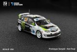  Mô hình xe Subaru Impreza WRX STI Rally Block43 2008 tỉ lệ 1:64 DCM & Mini Station OT64652 