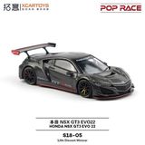  [Hàng Loose] Mô hình xe ô tô Honda NSX GT3 EVO 22 full carbon tỉ lệ 1:64 Pop RacePR640159 
