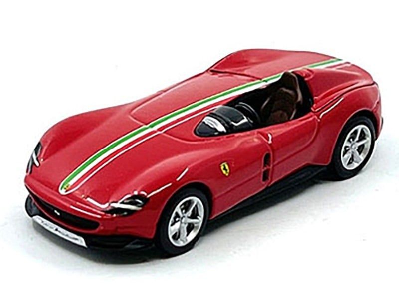  Mô hình xe Ferrari Sp1 Rosso Corsa Red- Speed Icon bản card tỉ lệ 1:64 Maisto 15702 