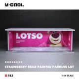  Hộp trưng bày mô phỏng dirorama parking lot Bear Lotso tỉ lệ 1:64 M-Cool MC914932 