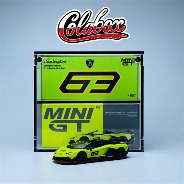  Hộp trưng bày mica các dòng xe MiniGT có khung ảnh tỉ lệ 1:64 Colabox PKC 