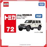  Mô hình xe Jeep Wrangler white No.72-9 tỉ lệ 1:65 Tomica 950387 