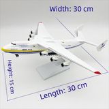  Mô hình máy bay vận chuyển Antonov AN-225 30cm MB30036 