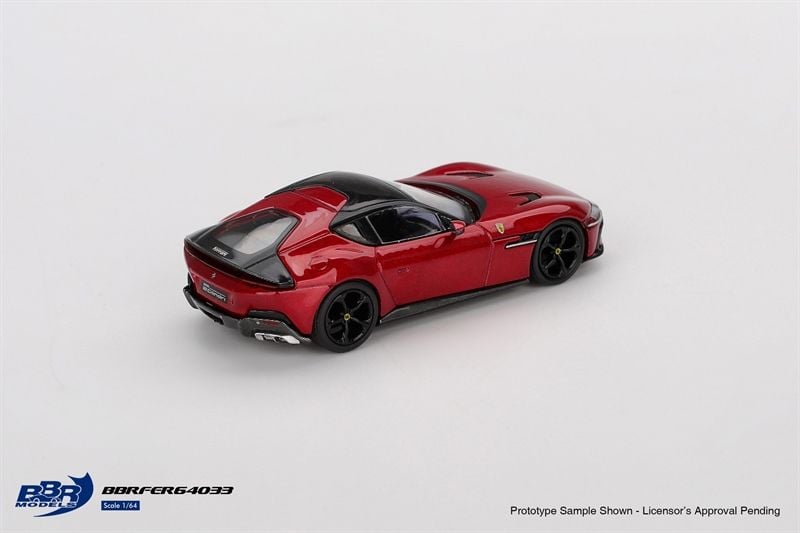  Mô hình xe Ferrari 12 Cilindri Rosso Imola tỉ lệ 1:64 BBR BBRFER64033 