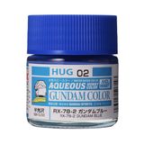  Aqueous HUG02 blue sơn mô hình màu xanh dương dòng RX-78-2 Gundam 10ml Mr.Hobby HUG02 