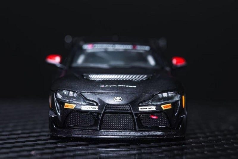  Mô hình xe Toyota GR Supra GT4 EVO2 Limited 599pcs each tỉ lệ 1:64 Rhino Model OT64854 