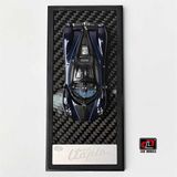  Mô hình xe Pagani Utopia (Black & Blue Carbon) tỉ lệ 1:64 LCD LCD64039-BB 