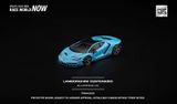  Mô hình xe LAMBORGHINI CENTENARIO - BLU CEPHEUS tỉ lệ 1:64 Poprace 