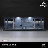  Hộp trưng bày mô phỏng Underground Parking Garage Series Light-Up kích thước 30cm x 30cm x 10cm tỉ lệ 1:64 MoreArt MO915007 