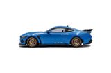  Mô hình xe Ford Shelby Mustang Super Snake 2025 Blue tỉ lệ 1:18 Solido S1813802 