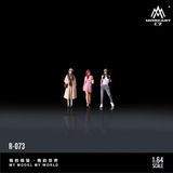  Mô hình nhận vật set figure Urban Milk Tea Beauty Set tỉ lệ 1:64 More Art MO223073 