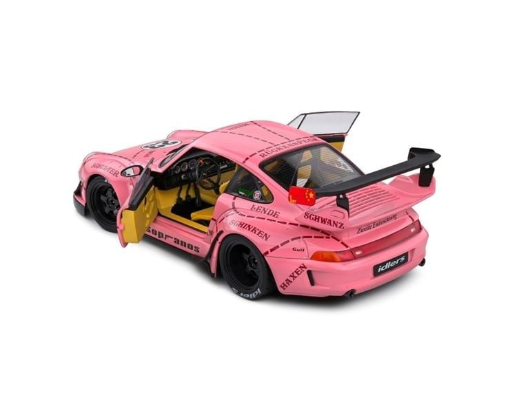  Mô hình xe ô tô Porsche RWB 911 (993) RWB Sopranos / Pink Pig #23 tỉ lệ 1:18 Solido model 1808503 
