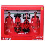  Set mô hình 2 xe đua F1 Ferrari SF-23 tỉ lệ 1:43 Bburago 18-36851 OT43034 