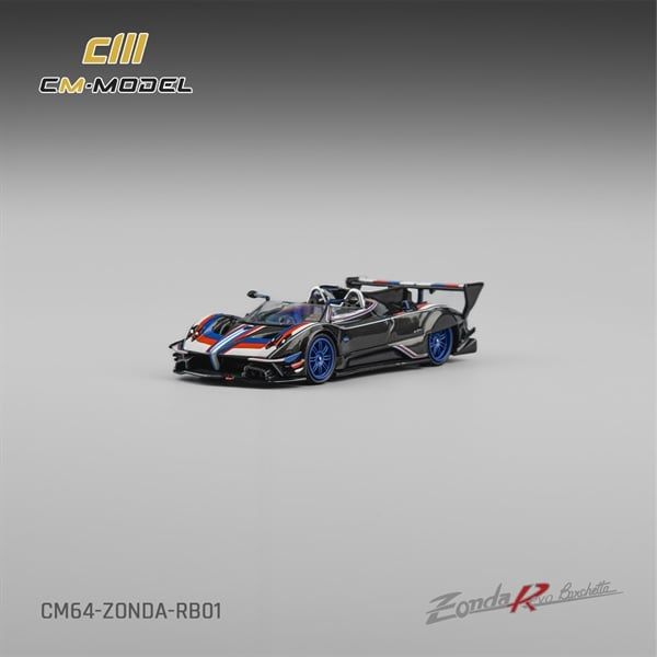  Mô hình xe Pagani Zonda Revo Barchetta adopts new tooling tỉ lệ 1:64 CM model CM64-ZONDA-RB01 