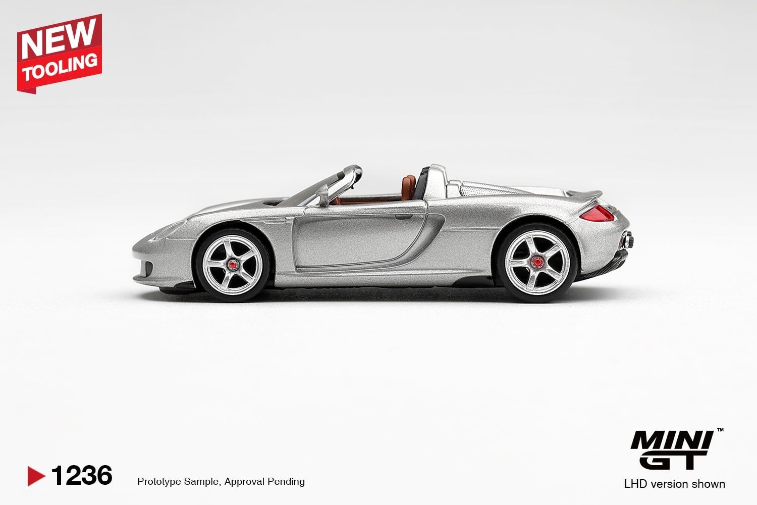  Mô hình xe Porsche Carrera GT GT Silver MGT01236-CH 