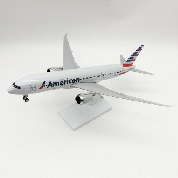  Mô hình máy bay American B787 có bánh xe - kích thước 30cm MB30044 