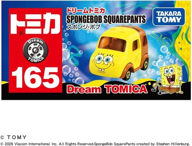  Mô hình xe Dream Tomica Sponge Bob No.165 959878 