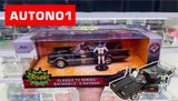  Mô hình xe Batman 1966 Classic Batmobile W/Batman & Robin Figure DC Comics tỉ lệ 1:24 Jada Toys 98259 