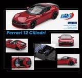  Mô hình xe Ferrari 12 Cilindri Rosso Imola tỉ lệ 1:64 BBR BBRFER64033 