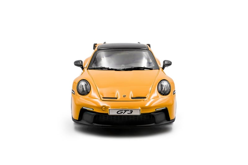  Mô hình xe ô tô Porsche 911 (992) GT3 RS – Signal Yellow – 2023 tỉ lệ 1:43 Solido model S4312504 