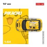  Mô hình xe Mini Cooper Pikachu Coating tỉ lệ 1:64 Cool Car CC643648 