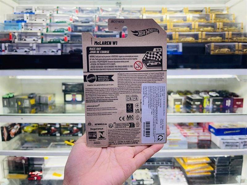  Mô hình xe McLaren W1 Hotwheels kim loại có bản quyền chính hãng tỉ lệ 1:64 C4982-MC 