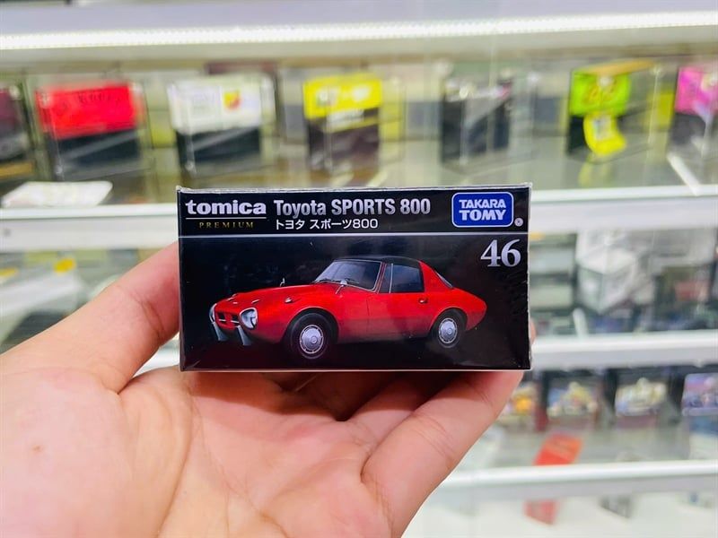  Mô hình xe Toyota Sports 800 red NO.46 tỉ lệ 1:66 Tomica 995333 