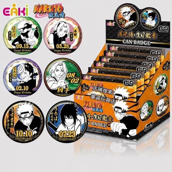  Huy hiệu Eaki Naruto Shippuden Birthday CN24 