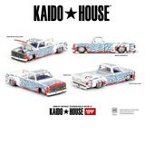  [Hàng Loose] Mô hình xe Chevrolet Silverado Dually onFire V2 LOOSE tỉ lệ 1:64 Kaido House KHMG157L 