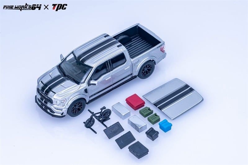  Mô hình xe Ford Shelby Pickup Truck F150 tỉ lệ 1:64 Fine Works64 X TPC OT64893 