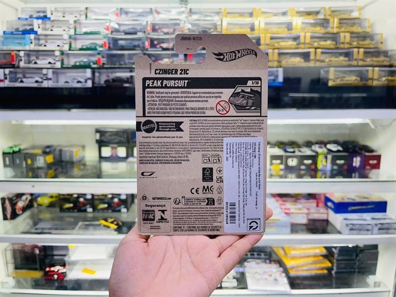  Mô hình xe Czinger 21C Hotwheels kim loại có bản quyền chính hãng tỉ lệ 1:64 C4982-CZ 