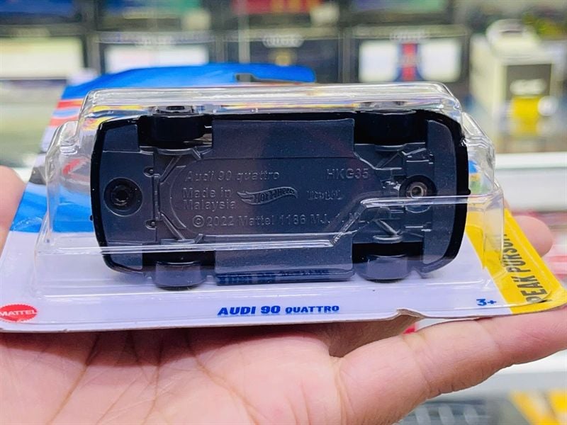  Mô hình xe Audi '90 Quattro Hotwheels kim loại có bản quyền chính hãng tỉ lệ 1:64 C4982-AD 