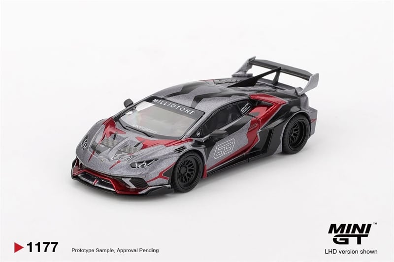  Mô hình xe LB*WORKS Lamborghini Huracán GT RONIN tỉ lệ 1:64 MiniGT MGT01177 